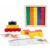 FashionCha Geometric Shape Builders Thinking Color Block Puzzle Early Learning Shape Matching Blocks for Preschoolers, Young Children