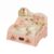 FashionCha Pretend Cooking Set Wooden Kitchen Cooktop Toy Pretend Kitchen Cooktop Printed Illustrations Hanging Hooks