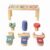 FashionCha Tool Table Toy Printed Shapes Wooden Balance Toy Fine Motor Skills