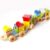 Fat Brain Toys Learning Locomotive – Wooden Stacking Block Train for Preschoolers