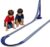 FateGo Gravity Race Track Toy for Kids with Curved Track Pieces,Dual-Lane Die-cast Car Track Set Compatible with 1/64 Cars