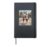 FATHER AND SON BASKETBALL LOVE ON STREETBALL COURT Hardcover Journal, Black