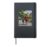 FATHER AND SON LOVE BASKETBALL WALKING RUCKER PARK NEW YORK Hardcover Journal, Black