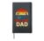 Father’s Day Reel Cool Dad Fishing Hardcover Journal, Black