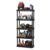 fautostary 5-Tier Plastic Shelf Black Storage Unit (Shipment from Walmart)