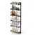 fautostary 6-Tier Rack Over Door Organizer 110lbs Mesh Storage Black