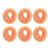 Faux Donuts 6pcs Realistic Artificial Doughnut Props for Display
