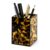 Faux Tortoise Shell Desk Tray, Office Supplies Organizer (Brown4)