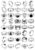 FAXHION Vintage Silver Rings for Women Men, 40PCS Gothic Y2K Jewelry Set