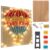 FayinLuna DIY Hot Air Balloon String Art Kit for Adult Beginners, LED Light & Rhinestone Border Complete Nail Thread Craft Set, Handmade Wall Decor, Birthday Christmas Wedding Gift