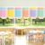 Fayoo 6 Pcs Classroom Curtains – Pencil Window Drapes for School Decor