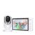 FCMEZRVPNIG 7 Inch 1080P HD Video Baby Monitor Large Screen 4X Zoom TF Card Feeding Timer Two-Way Audio Security Camera