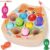 FCSONU Toddlers Montessori Toys for 2 Year Olds, Wooden Magnetic Fishing Game Fishing Toys for Kids 1-3, Preschool Learning Educational Toys for 2 Year Old Boys Girls, Easter Christmas Birthday Gifts