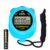 FCXJTU Simple Stopwatch Timer, Single Lap Stopwatch Countdown Timer, No Hourly Beep, On/Off, AAA Battery(Included), Large Display, Easy to Use, Ideal for Kids Sports Coaches Blue