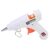 Fdit 20W Hot Glue Machine, Fast Heat Up Anti Leak Aluminium Nozzle with Cord for DIY Crafts Repairs