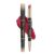 fdsmall 2 in 1 Lip Liner Lipstick, Waterproof Dual Ended Lip Liner and Lipstick Pencil, Long Lasting Smooth Lipliner Pen Retro Red Non Transfer Lip Makeup Cosmetic