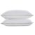 Feather Down Pillows King Size Set of 2, Bed Pillows for Sleeping, Fluffy Plush Pillows for Side and Back Sleepers, Medium Firm Support, 50×70cm