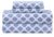 Feather & Stitch Softest 100% Cotton Sheets, 300 Thread Count Percale Weave Bedding, 16″ Deep Pocket, Cooling Sheets, Breathable Bed Set, Hotel Premium Quality (Full, Diamond)