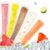 FEBSNOW 120 Pcs Disposable Ice Pop Bags Popsicle Molds With Funnel