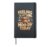 Feeling A Little Moody Today Highland Cow Hardcover Journal, Black