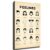 Feelings Chart for Kids – Emotion & Mood Chart Mental Health School Poster Canvas Wall Art Framed (12×18inch_Framed)