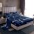 Feelyou Boys Ice Hockey Bed Sheets Full Size Sports Hockey Pucks Print Sheets Set for Kids Teens Girls Ball Gamer Decorations Bedding Set Blue Fitted Sheet Set Bedroom All Season 2 Pillowcases