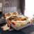 Feelyou Happy Thanksgiving Sheet Set for Kids Boys Girls Turkey Print Sheets with Deep Pocket Fitted Sheet Full Size Fall Maple Leaf Bed Sheets Set Autumn Decorations Brown Bedding Set 4Pcs