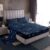 Feelyou Outer Space Sheet Set Kids Galaxy Constellation Sheets with Deep Pocket Fitted Sheet 3D Printed Space Bed Sheets Set Universe Cloud Galaxy Space Outer Sky Blue Bedding Set Quilt Cover Full