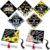 Feifeiya 14 Pcs Graduation Cap Topper Sticker Colorful Flower Design Motivational Inspirational Cap Topper Decal Bible Grade Hat Quote Decal Card Stock for Graduation Hat Accessories Supplies