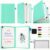 Feifeiya 6 Sides Dry Erase Notebook Portable White Board 9″x6″(a5) Travel Dry Erase White Board Notebook Foldable Anti-ghosting Surface for Office, School, Study, Travel & Business Meeting Planning