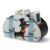 FekiLoot Parisian Dachshund TV Remote Control Holder with 5 Compartments