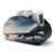 FekiLoot PU Remote Control Holder, Desktop Organizer with 5 Compartment