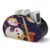 FekiLoot PU Remote Control Holder, Desktop Organizer with 5 Compartment