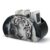FekiLoot White Tiger TV Remote Control Holder with 5 Compartments