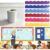 FeliPlan Bulletin Board Borders 7 Roll of Scalloped Classroom Borders for Bulletin Board