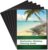 Fellowes Futura Presentation Covers – Oversize, Black, 25 Count (5224701) (Pack of 10)