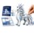Felt Animal Sewing Kit, DIY Felt Craft Kit, 3D Plush Sewing Set