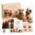Felt Animal Sewing Kit, Wool Craft Set, Handmade Needle Project