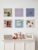 Felt Bulletin Board Tiles, 6 Pack Decorative Pin Board for Wall