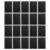 FELTECHELECTR 20pcs Black Rectangular Foam Display Boards 11.9×7.9 Inch Lightweight Art Project Mounting Panels with Smooth Texture and Precision-cut Edges for Office and School Presentation