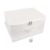 FELTECHELECTR White Discreet Non Woven Lockable Storage Bag 12.6×9.45×7.1in
