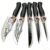 Felvixanor Forged Damascus Steel Kitchen Knife Set for Meat Boning Cutting