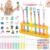 FEMBW Pen Making Kit – DIY Pen Creator Studio with 75+ Craft Pieces, Aesthetic School Supplies for Girls Ages 6–12, Fun Gift & Students Stationery, College Essentials, Birthday & Holiday Idea