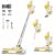 fenhua Cordless Vacuum for Home, Powerful Stick Vacuum Cleaner with Rechargeable Battery, 6-in-1 Lightweight Handheld Vacuum, 45 Mins Runtime for Hardfloor & Carpets Pet Hair