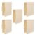 FENICAL 5pcs Beige Paper Manila File Folders Letter Size with Hanging Tabs for Efficient Document Organization and Protection in Business and School Use