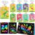 FEREDO KIDS Scratch Art Party Favors for Kids 8-12: 24 Pack Dinosaur Rainbow Scratch Art Notebook, Easter Basket Stuffers, Coloring Books Goodie Bags Stuffers, Classroom Birthday Gifts for Student