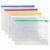 FERENLI 20 Pack 9.1×6.7 Inch Zipper Pouches Clear Plastic File Folders