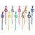 FESTFENDS 10pcs 10pcs Music Note Shaped Plastic Lead Pencils for Students