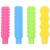 FESTFENDS 4pcs Pencil Toppers Covers – Pencil Tip Protectors & Extenders | Silicone Sensory Chew Tools | Back to School Supplies for Home & Classroom