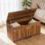 Festisoul Retro Wooden Toy Box Storage Chest, 39.3″ Storage Bench